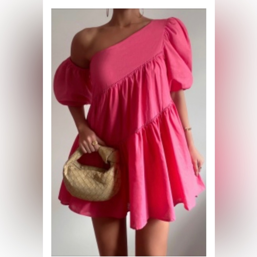 Showpo NEW pink loose dress size US 4